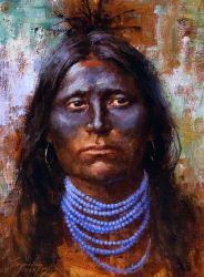 Howard Terpning - War Paint (Portraits of Our Native American History)