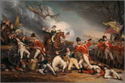 John Trumbull - Death of General Mercer at the Battle of Princeton, January 3, 1777, The