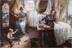 Morgan Weistling - Dressmaker's Shop, 1886