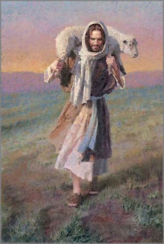 the lord is my shepherd painting