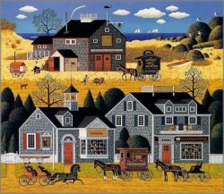 Charles Wysocki, originals, prints, canvases, posters and books