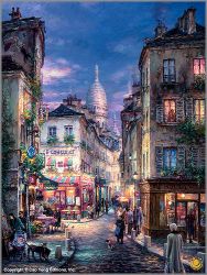 Cao Yong - Stroll in Montmartre, A